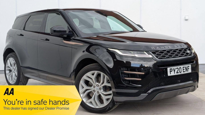 2020 Land Rover Range Rover Evoque 2.0 D150 Mhev R-Dynamic Se Auto 4WD Euro 6 (s/s) 5dr in Black — image 1