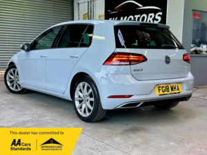 2018 Volkswagen Golf 1.5 Tsi Evo Gt DSG Euro 6 (s/s) 5dr in Silver — image 3