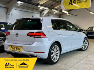2018 Volkswagen Golf 1.5 Tsi Evo Gt DSG Euro 6 (s/s) 5dr in Silver — image 4