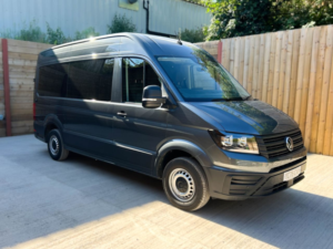 2025 Volkswagen Crafter Mwb M/r 6 SEAT Wheelchair Accessible Disabled Access Vehicle Wav in Grey — image 3