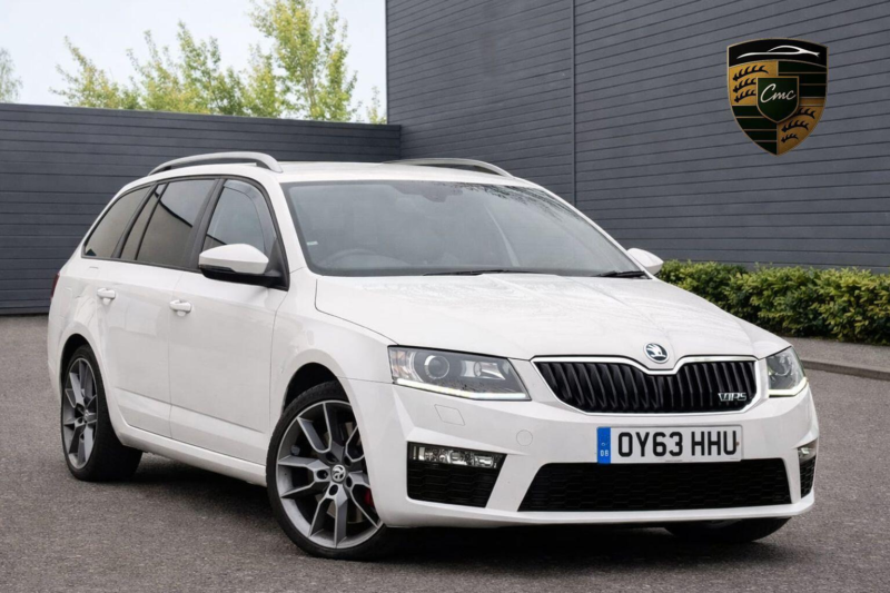 2013 Skoda Octavia 2.0 Tfsi Vrs Euro 6 (s/s) 5dr in White — image 1