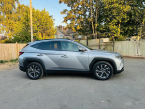 2022 Hyundai Tucson 1.6 T-Gdi Mhev Premium Dct Euro 6 (s/s) 5dr in Silver — image 3