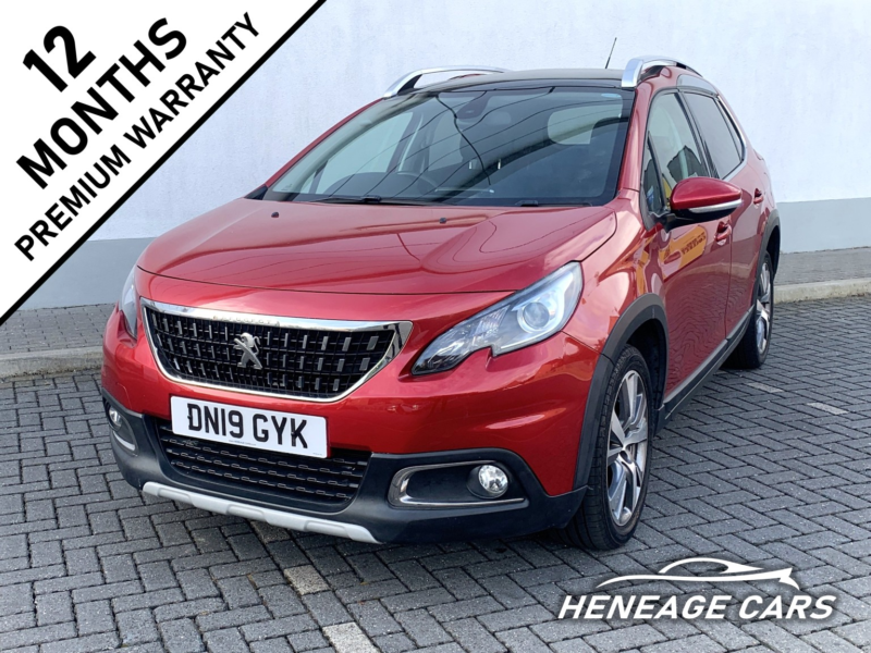 2019 Peugeot 2008 1.5 Bluehdi Allure Premium 5-Door in Red — image 1