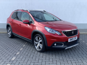 2019 Peugeot 2008 1.5 Bluehdi Allure Premium 5-Door in Red — image 3
