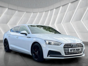 2017 Audi A5 2.0 Tdi Ultra S Line Sportback S Tronic Euro 6 (s/s) 5dr in White — image 4