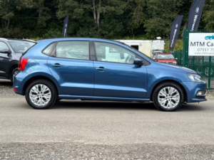 2015 Volkswagen Polo 1.2 Tsi Bluemotion Tech Se Hatchback 5dr Petrol DSG Euro 6 (s/s) (90 Ps) in Blue — image 4