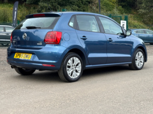 2015 Volkswagen Polo 1.2 Tsi Bluemotion Tech Se Hatchback 5dr Petrol DSG Euro 6 (s/s) (90 Ps) in Blue — image 5