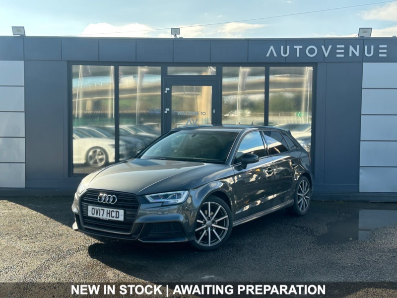 2017 Audi A3 2.0 Tdi Black Edition Sportback 5dr Diesel Manual Euro 6 (s/s) (150 Ps) in Grey — image 1