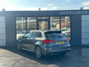 2017 Audi A3 2.0 Tdi Black Edition Sportback 5dr Diesel Manual Euro 6 (s/s) (150 Ps) in Grey — image 3