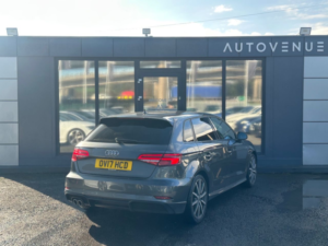 2017 Audi A3 2.0 Tdi Black Edition Sportback 5dr Diesel Manual Euro 6 (s/s) (150 Ps) in Grey — image 4