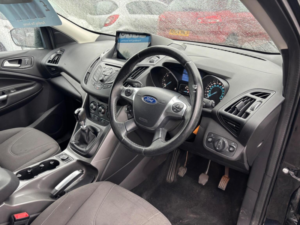 2016 Ford Kuga 2.0 Tdci Zetec 2WD Euro 6 (s/s) 5dr in Black — image 3