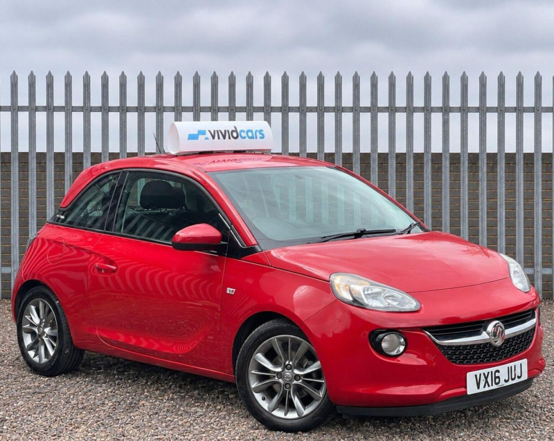 2016 Vauxhall Adam 1.2i Jam Euro 6 3dr in Red — image 1