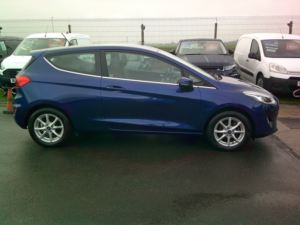 2018 Ford Fiesta 1.0 T Ecoboost Zetec in Blue — image 2