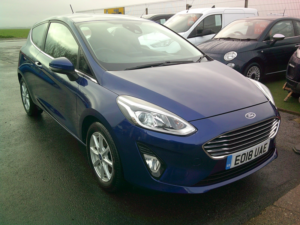 2018 Ford Fiesta 1.0 T Ecoboost Zetec in Blue — image 3