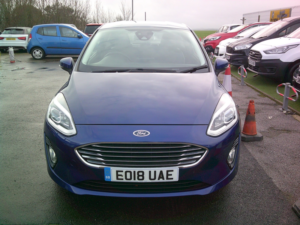 2018 Ford Fiesta 1.0 T Ecoboost Zetec in Blue — image 4