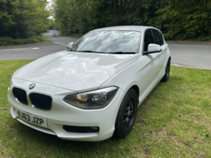 2013 BMW 1 Series 1.6 116d Efficientdynamics 5-Door in White — image 4
