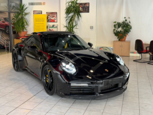 2020 Porsche 911 3.7 T 992 Turbo S(cat-S). in Black — image 2