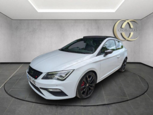 2017 SEAT Leon 2.0 Tsi Cupra 300 Sport Coupe Euro 6 (s/s) 3dr in White — image 4