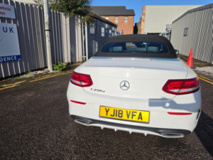 2018 Mercedes-Benz C Class 2.1 C250d Amg Line (premium Plus) Cabriolet G-Tronic+ Euro 6 (s/s) 2dr in White — image 5