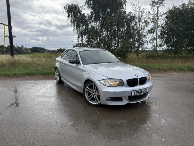 2008 BMW 1 Series 3.0 125i M Sport Coupe in Silver — image 1