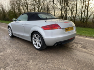 2008 Audi Tt 2.0 Tfsi Roadster Euro 4 2dr in Silver — image 6