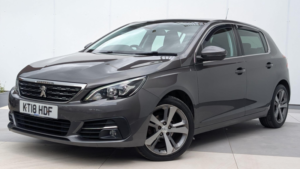 2018 Peugeot 308 1.2 Puretech Gpf Allure Euro 6 (s/s) 5dr in Grey — image 3