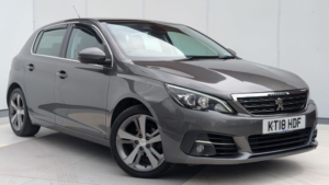 2018 Peugeot 308 1.2 Puretech Gpf Allure Euro 6 (s/s) 5dr in Grey — image 4