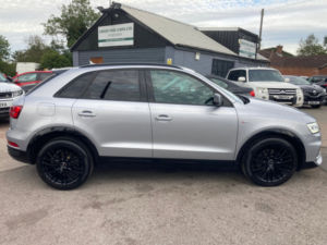2018 Audi Q3 1.4 Tfsi Cod Black Edition SUV 5dr Petrol S Tronic Euro 6 (s/s) (150 Ps) in Silver — image 6