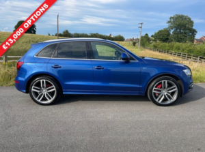 2015 Audi Sq5 3.0 Bitdi V6 SUV 5dr Diesel Tiptronic Quattro Euro 6 (s/s) (313 Ps) in Blue — image 2