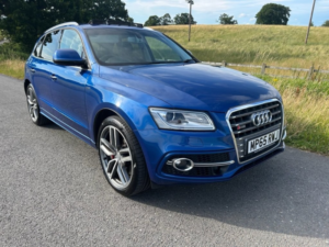 2015 Audi Sq5 3.0 Bitdi V6 SUV 5dr Diesel Tiptronic Quattro Euro 6 (s/s) (313 Ps) in Blue — image 3