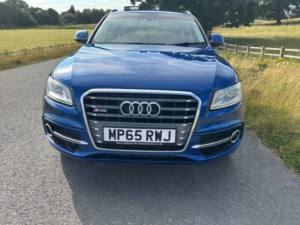 2015 Audi Sq5 3.0 Bitdi V6 SUV 5dr Diesel Tiptronic Quattro Euro 6 (s/s) (313 Ps) in Blue — image 4