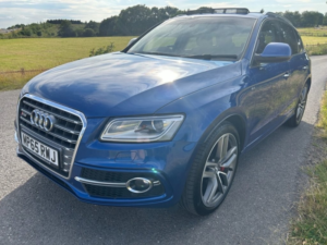2015 Audi Sq5 3.0 Bitdi V6 SUV 5dr Diesel Tiptronic Quattro Euro 6 (s/s) (313 Ps) in Blue — image 5