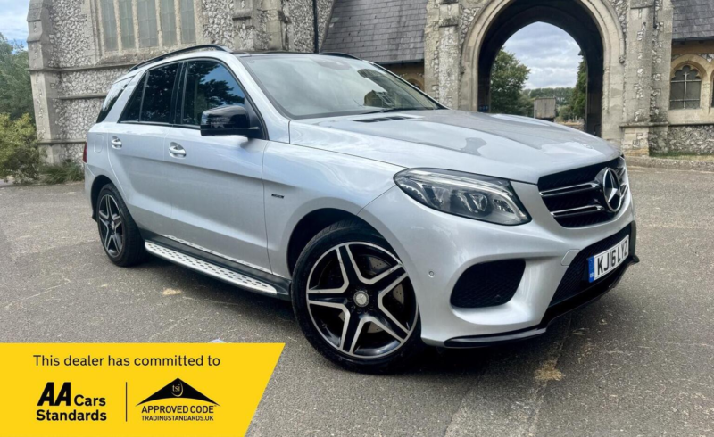 2016 Mercedes-Benz Gle 3.0 Gle450 V6 Amg (premium) G-Tronic 4matic Euro 6 (s/s) 5dr in Silver — image 1