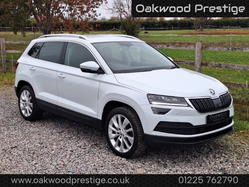 2020 Skoda Karoq 1.5 Tsi Act Se L in White — image 1