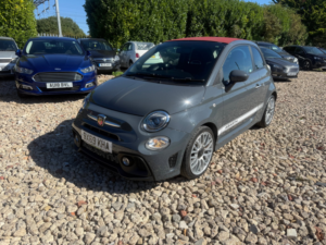 2019 Abarth 595c 1.4 T-Jet 70th Cabrio 2dr Petrol Manual Euro 6 (145 Ps) in Grey — image 2