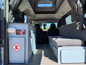 2013 Fiat Doblo Micro Camper Van 2 Berth 1.4 Petrol in Blue — image 2