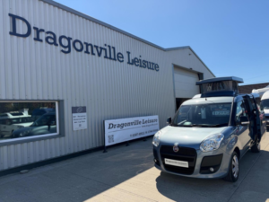 2013 Fiat Doblo Micro Camper Van 2 Berth 1.4 Petrol in Blue — image 3