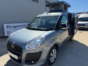 2013 Fiat Doblo Micro Camper Van 2 Berth 1.4 Petrol in Blue — image 5