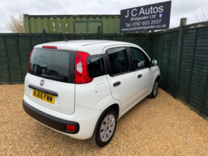 2016 Fiat Panda 1.2 Pop Euro 6 5dr in White — image 5