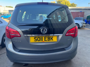 2011 Vauxhall Meriva 1.7 Cdti Exclusiv Euro 5 5dr in Brown — image 5