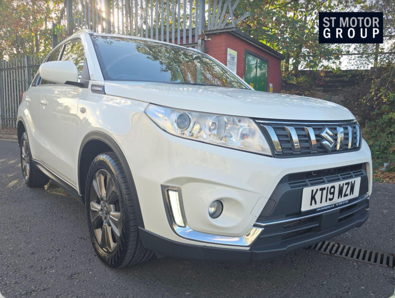 2019 Suzuki Vitara 1.4 Boosterjet Sz-T Auto Euro 6 (s/s) 5dr in White — image 1