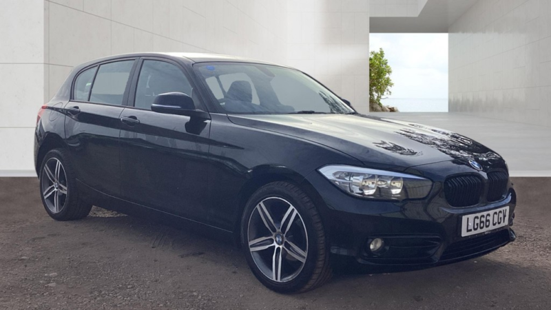2016 BMW 1 Series 1.5 116d Sport 5-Door in Black — image 1