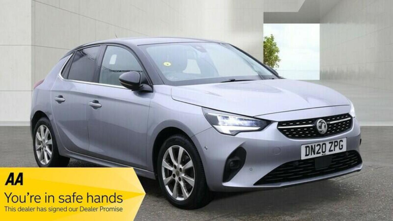 2020 Vauxhall Corsa 1.2 Turbo Elite Nav Euro 6 (s/s) 5dr in Grey — image 1