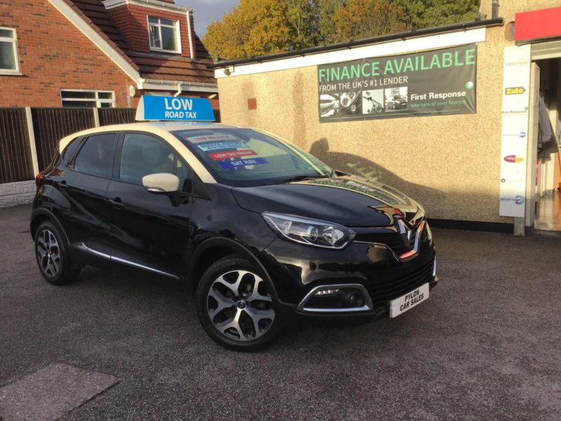 2016 Renault Captur 0.9 Tce Energy Dynamique S Nav Euro 6 (s/s) 5dr in Black — image 1