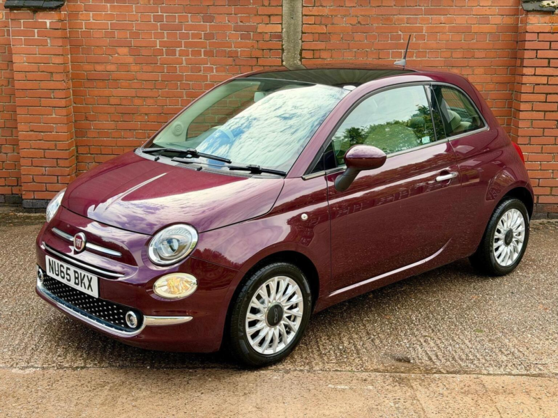 2015 Fiat 500 1.2 Lounge Euro 6 (s/s) 3dr in Red — image 1