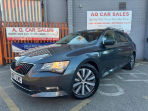 2017 Skoda Superb 1.6 Tdi Greenline Se Technology Euro 6 (s/s) 5dr in Grey — image 3