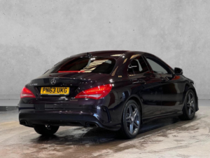 2013 Mercedes-Benz Cla 1.6 Cla180 Amg Sport Coupe Euro 6 (s/s) 4dr in Purple — image 5