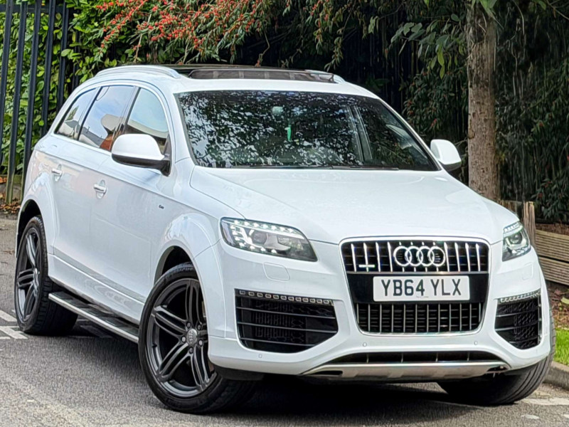 2015 Audi Q7 3.0 Tdi V6 S Line Sport Edition SUV 5dr Diesel Tiptronic Quattro Euro 5 (s/s) (245 Ps) in White — image 1