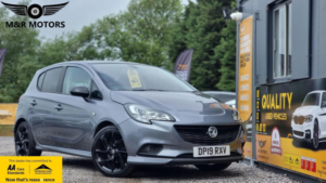 2019 Vauxhall Corsa 1.4i Ecotec Sri Vx Line Nav Black Euro 6 5dr in Grey — image 2