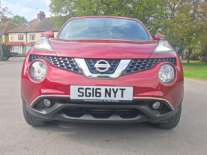2016 Nissan Juke 1.2 Dig-T Tekna Euro 6 (s/s) 5dr in Red — image 2